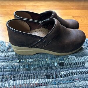 Dansko Professional brown clogs